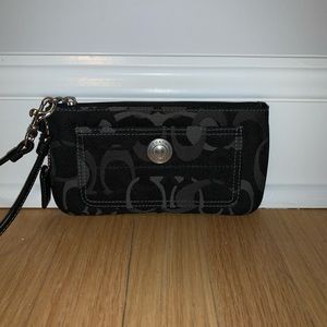 Coach Signature Wristlet
